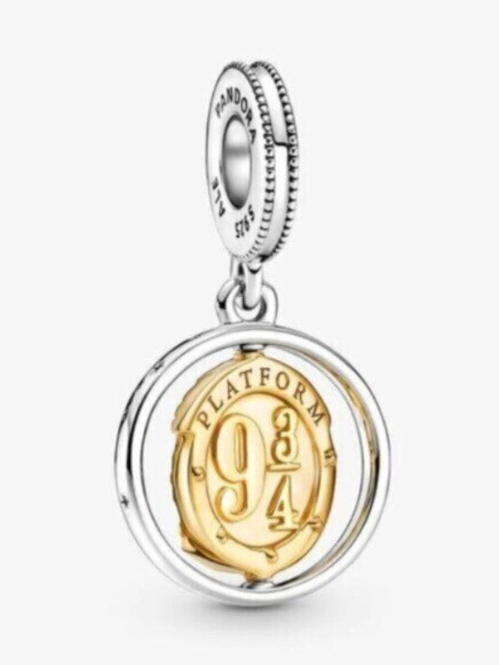 Pandora Harry Potter, Hedwig Spinning Dangle Charm for Bracelet Pendant
